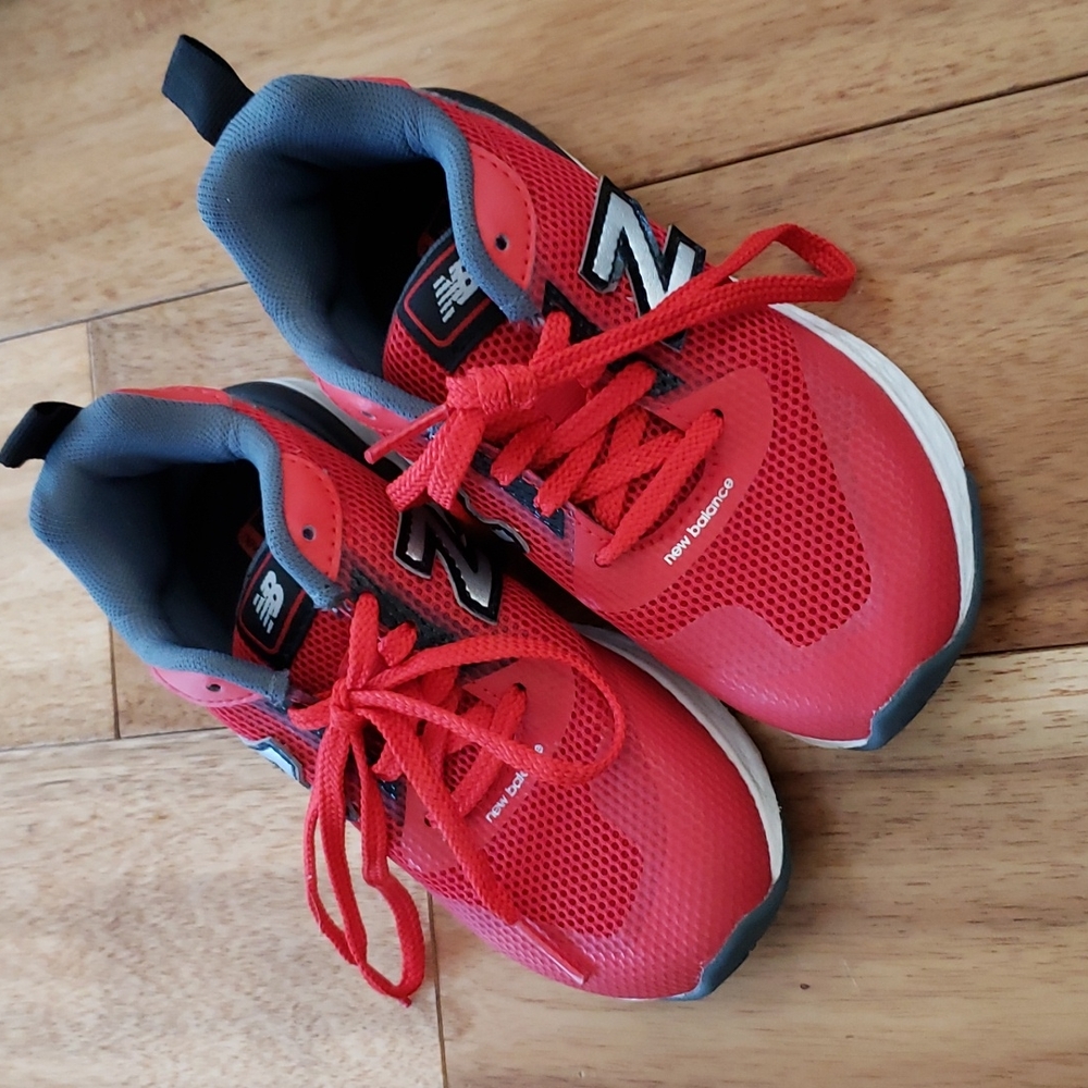 New Balance Red Boots tennis shoes